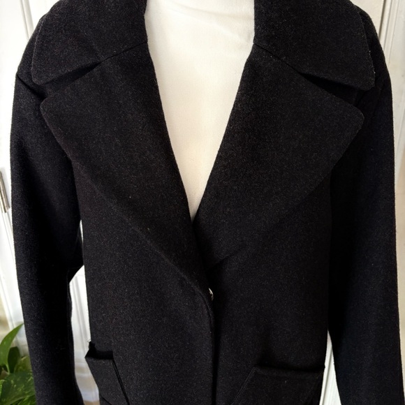 MARC NEW YORK WENDY WOOL MELTON PEACOAT - Picture 5 of 16